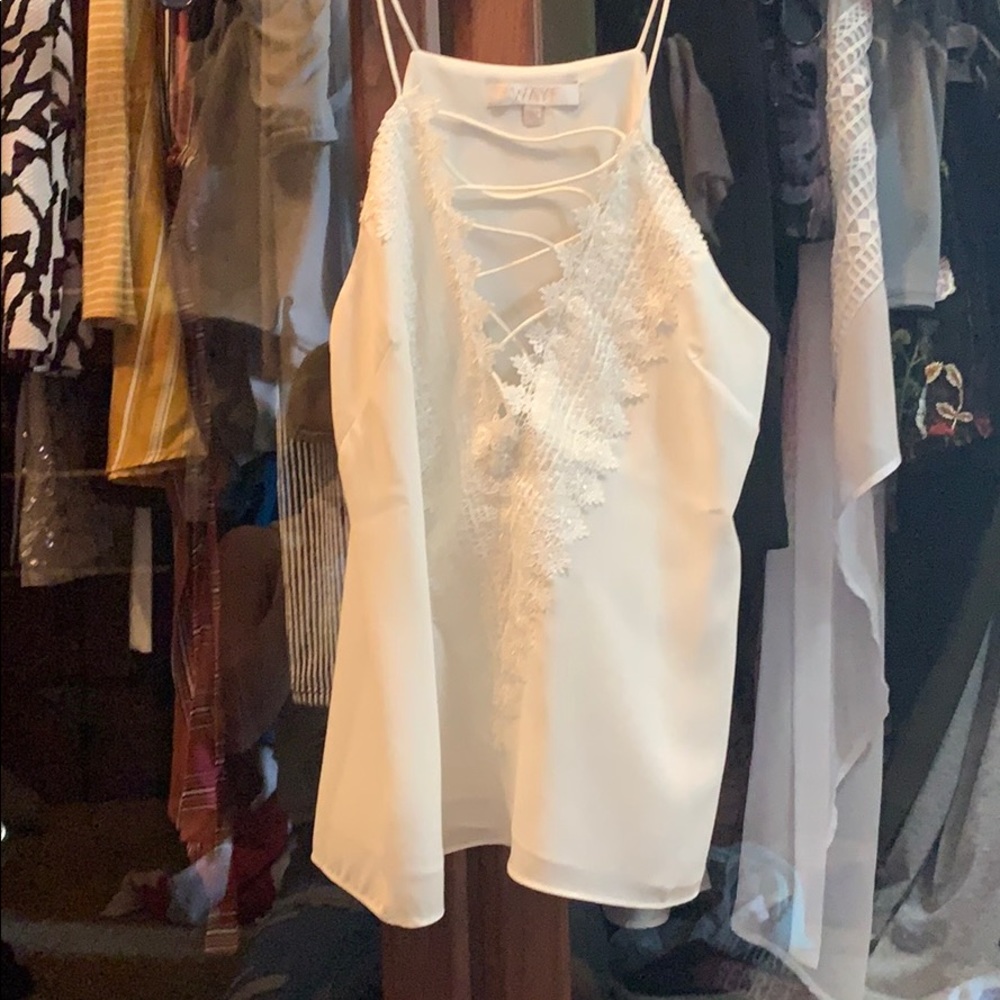 Wayf criss cross tank top